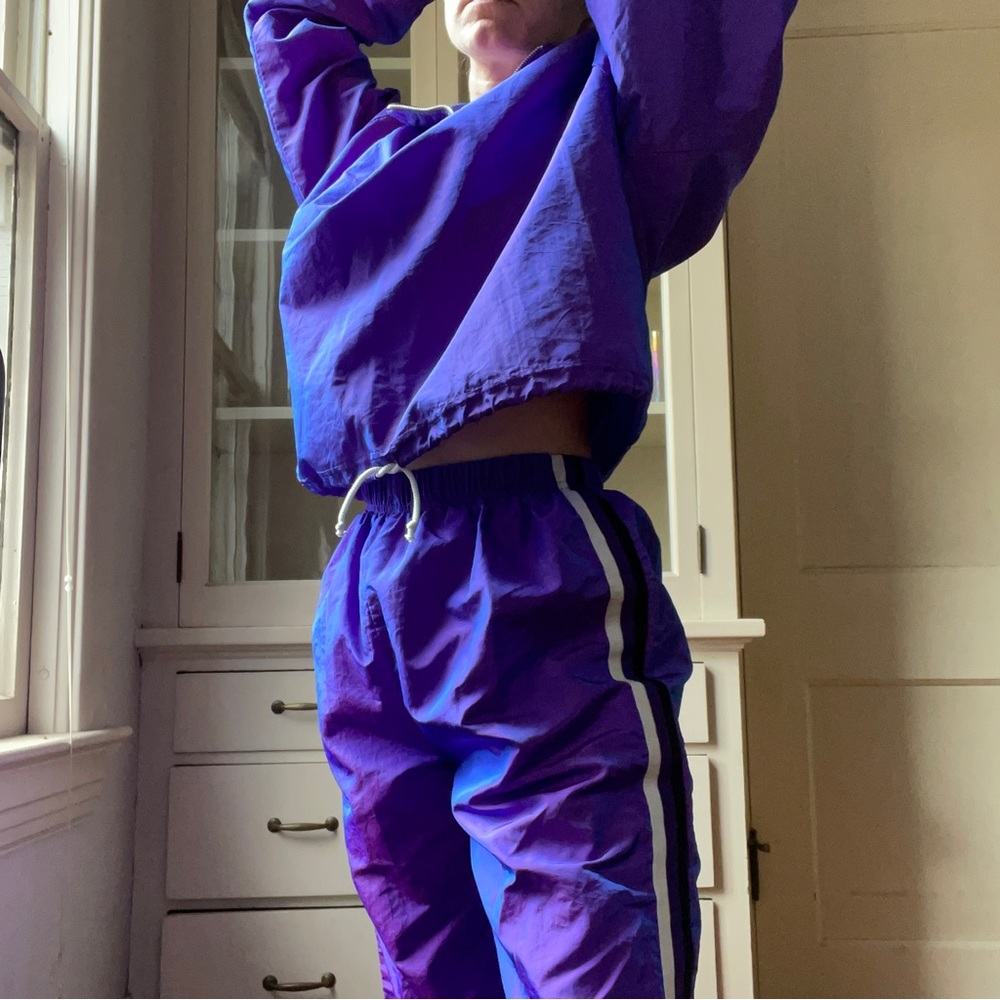 Iridescent Track Suit